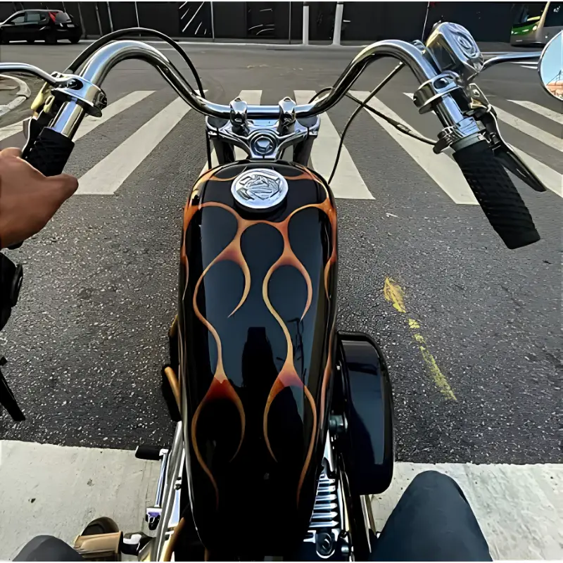 Guidão Buckhorn 8" Cromado - Imagem 2