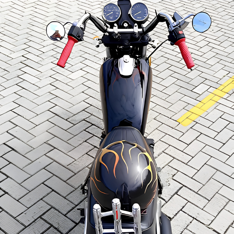 Guidão Buckhorn 7" Preto - Imagem 3